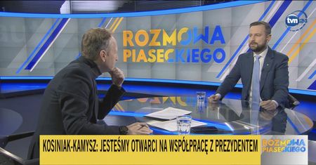 Do zmiany konstytucji potrzebne głosy PiS. Kosiniak: Wierzę, że się uda