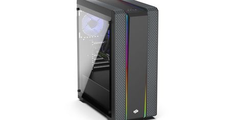SilentiumPC Gladius GD8 TG ARGB - obudowa dla fanów podświetlenia