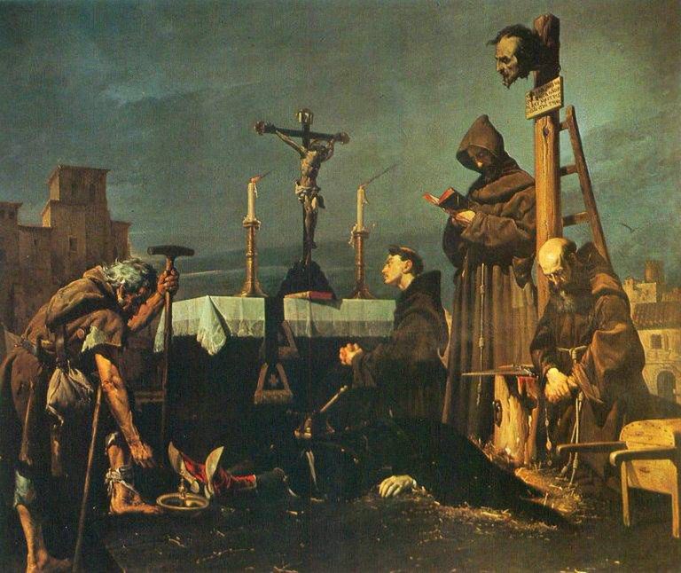 Za ateizm Łyszczyński został skazany na śmierć przez ścięcie (ilustracja poglądowa)