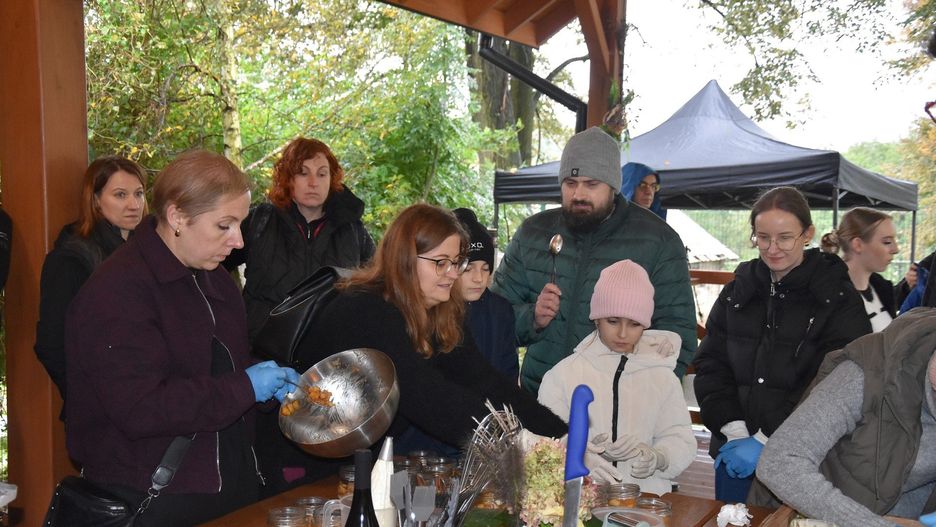 Świętu Dyni w Rzuchowej towarzyszyły tradycyjnie już warsztaty kulinarne