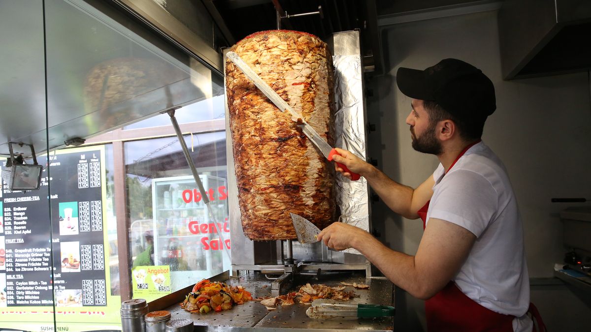 Berlin's Döner Kebab w Niemczech