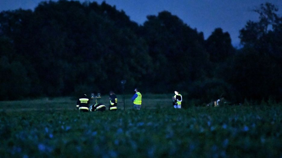 Strzegom. W wypadku śmigłowca zginęły dwie osoby
