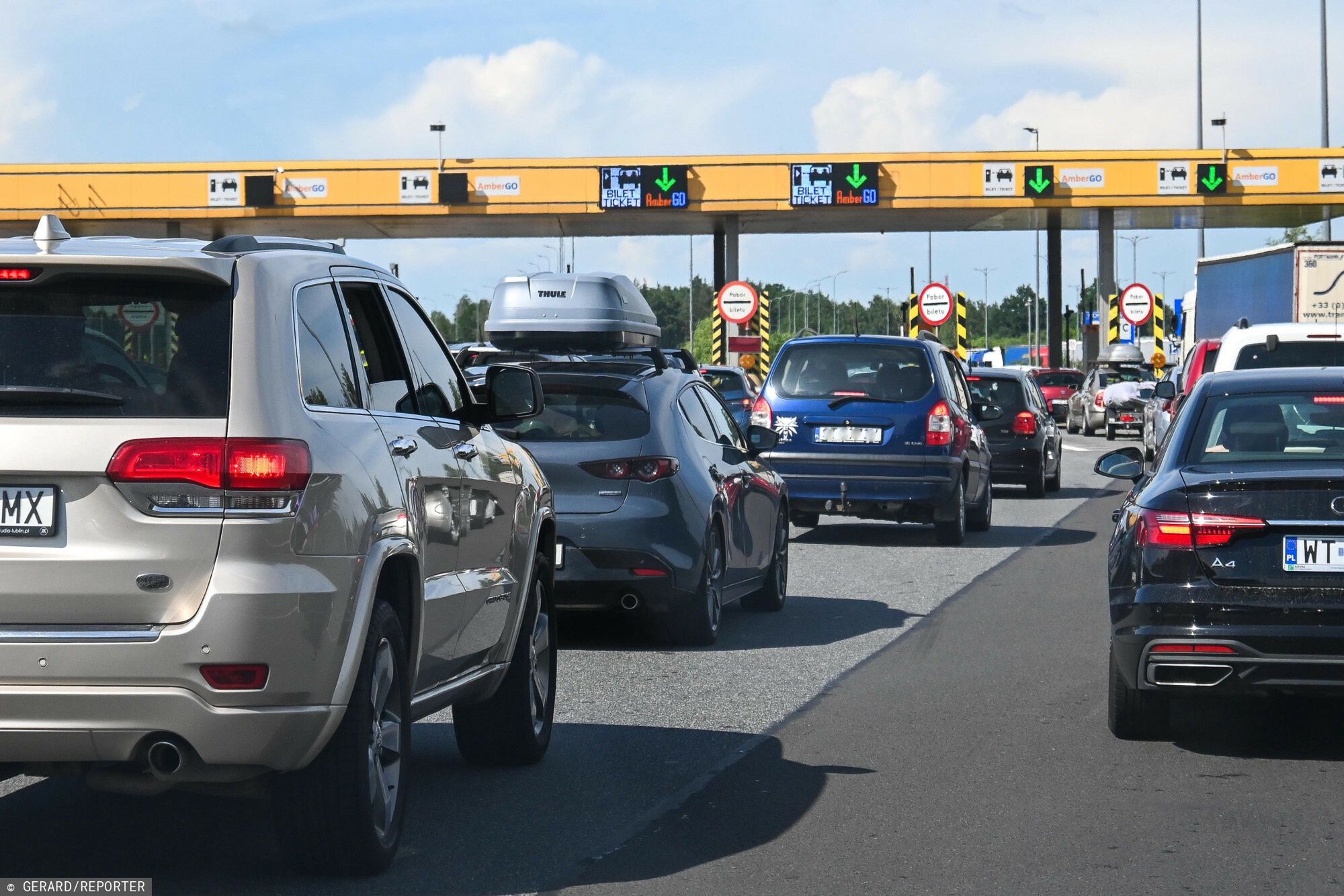 Czytelnik opisał problem przy bramkach na autostradzie A1