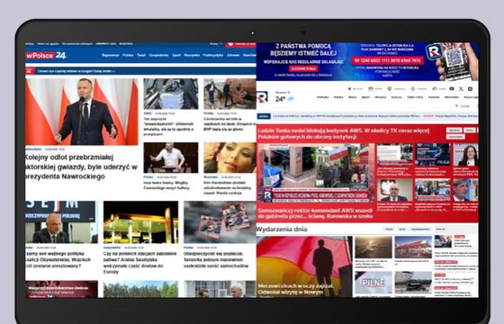 W internecie wPolsce24 przed Republiką. Polsat News mocno w dół