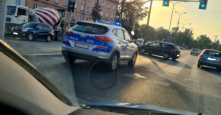 Nie byle jaki pościg ulicami Lublina. Szarżował, jeżdżąc pod prąd i łamiąc przepisy. Policja udostępniła nagranie