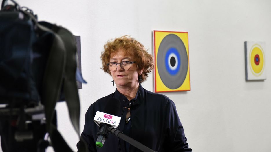 "Piotr Luty?ski. Budda, Mars i Jele?" w krakowskim Bunkrze Sztuki
10.02.2020 Krakow. Galeria Sztuki Wspolczesnej Bunkier Sztuki. Prezentacja wystawy " Piotr Lutynski. Budda, Mars i Jelen "  N/z Maria Anna Potocka  dyrektor Bunkra Sztuki  Fot. M.Lasyk/REPORTER
Marek Lasyk/REPORTER