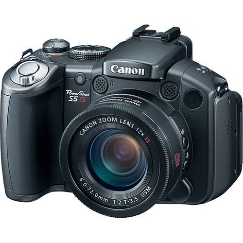 Canon PowerShot S5 IS to aparat kompaktowy z 2007 roku