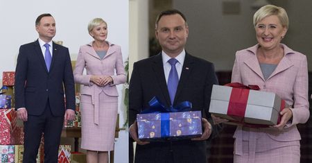 Andrzej Duda z żoną wspierają "Szlachetną paczkę" (ZDJĘCIA)