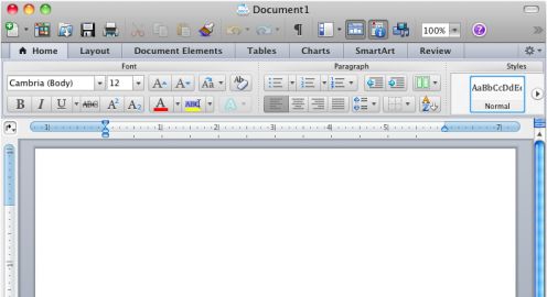 Microsoft Office 2011 (Beta2) dla Mac - zapowiada się świetnie
