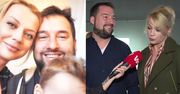 Żona komplementuje Kuronia przed kamerami: "Jest świetnym ojcem. Nasze dziecko jest z nim związane"
