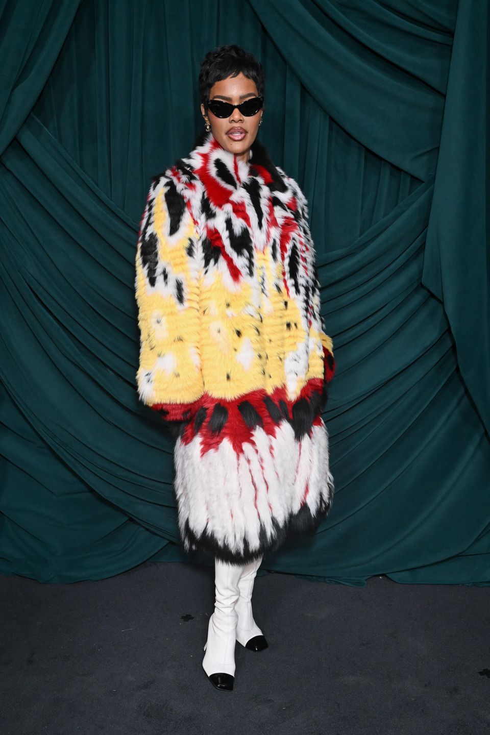 Teyana Taylor at Chanel & Charles Finch Pre-Oscar Dinner held at Polo Lounge on March 14, 2026 in Beverly Hills, California. (Photo by Gilbert Flores/Variety via Getty Images)