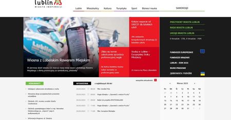 Strona internetowa miasta Lublin odsyłała do stron z filmami dla dorosłych