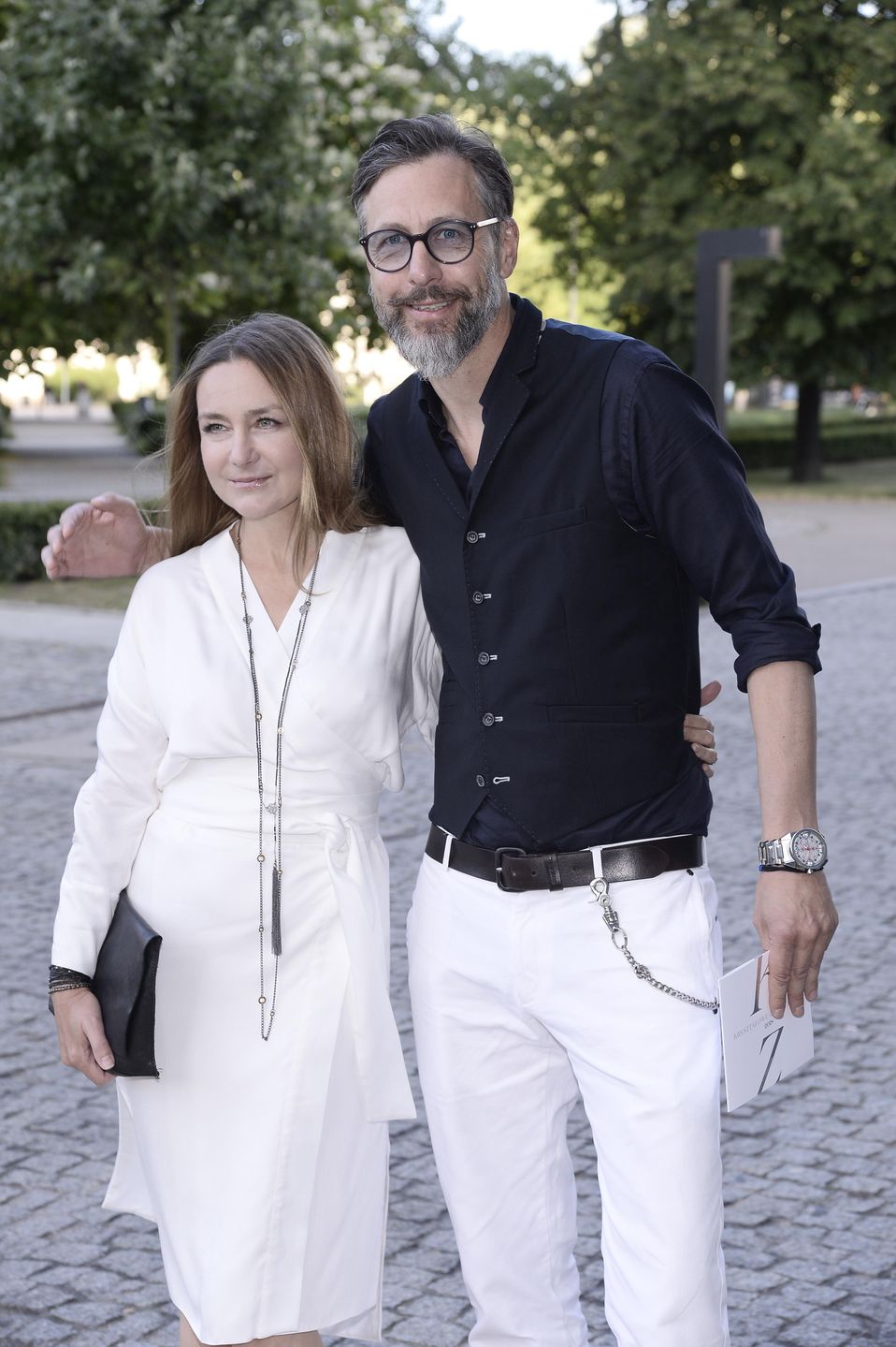 Szymon Majewski z żoną, Magdaleną Majewską
