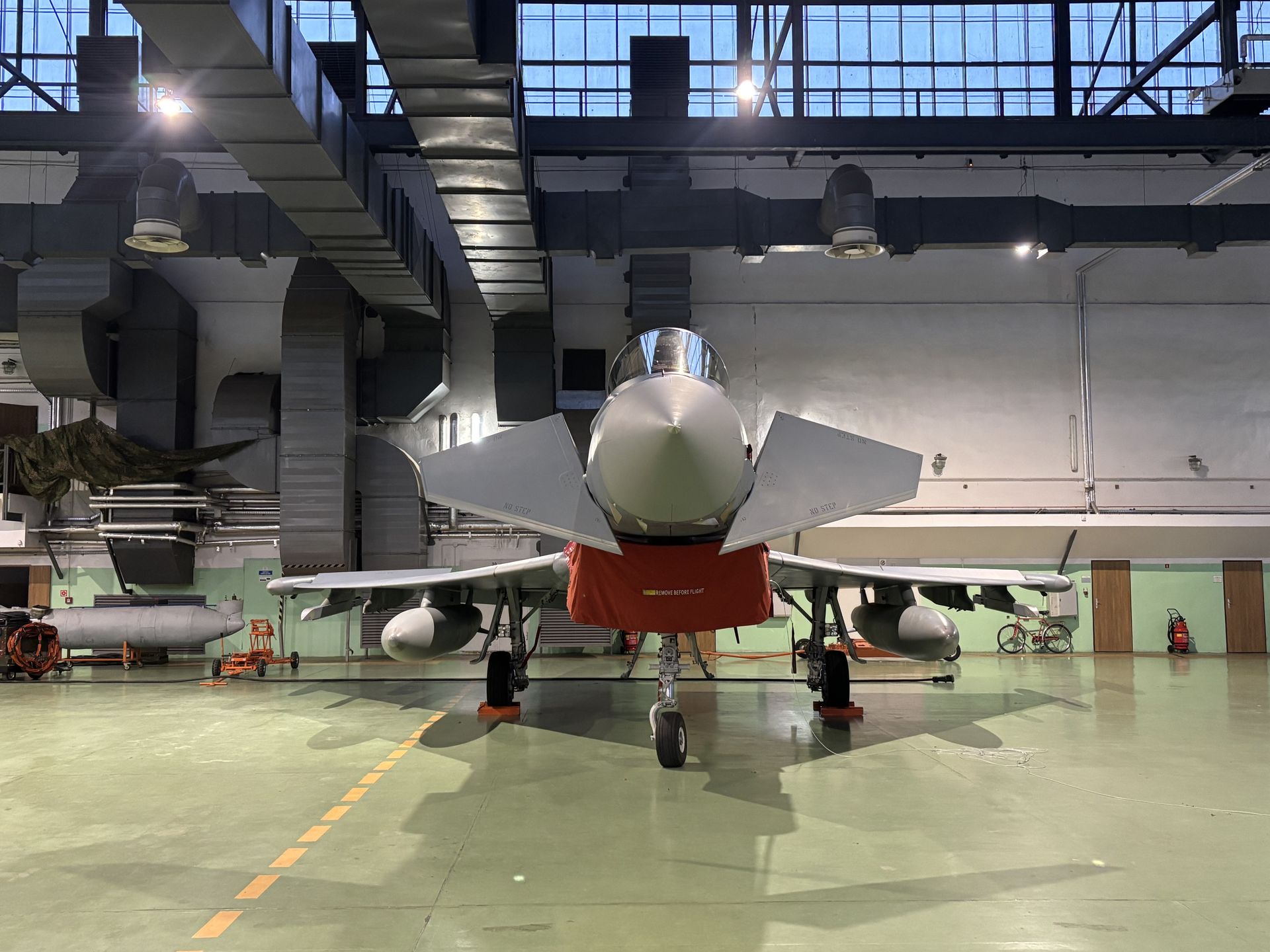 Eurofighter w Królewie Malborskim