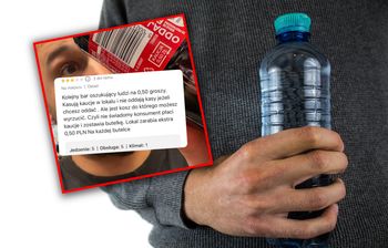 Napisał, że "lokal zarabia" na systemie kaucyjnym. Bar tłumaczy