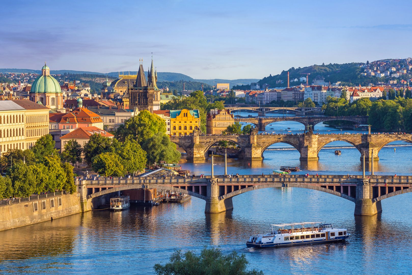 Praga zachwyca m.in. pięknymi mostami