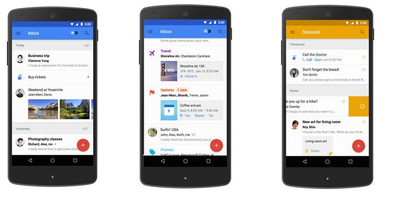 Google Inbox to nowe spojrzenie na skrzynkę email 3