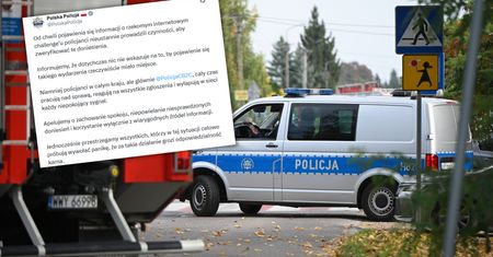 "Wyłapują każdy niepokojący sygnał". Policja o rzekomym challenge'u