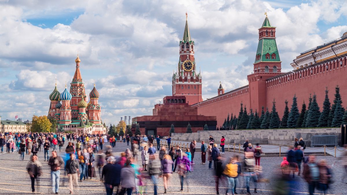 moskwa, rosja, kreml, plac czerwony