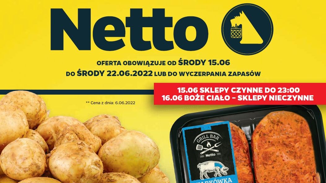 Netto gazetka od środy 15 czerwca [15.06]