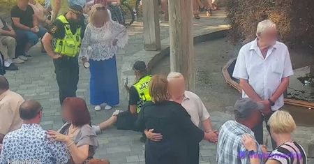 Groźny incydent na potańcówce. Seniorce pomogli strażnicy