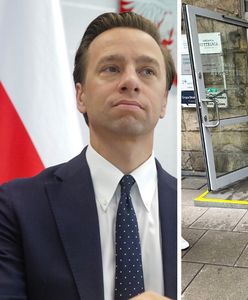 Groźny incydent przed biurem Platformy. Bosak: to prowokacja