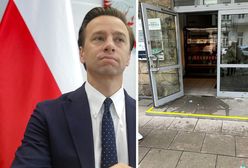 Groźny incydent przed biurem Platformy. Bosak: to prowokacja