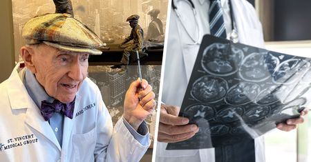 Najstarszy praktykujący lekarz świata ma 101 lat. Wskazuje trzy sposoby na długowieczność mózgu