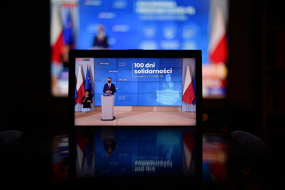 Koronawirus w Polsce. Premier Mateusz Morawiecki: czeka nas 100 dni solidarności