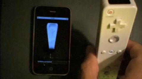 iPhone i Wiimote połączone przez Bluetooth 1