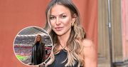 Anna Lewandowska dopingowała piłkarzy na PGE Narodowym. Zachwyciła stylizacją