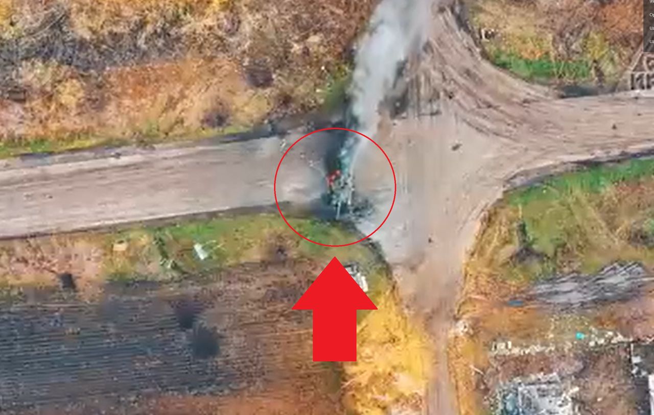Ukraiński "Kraken" kontra rosyjski czołg