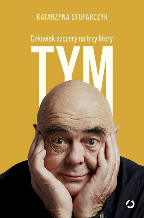 Okładka książki o Stanisławie Tymie