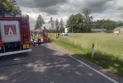 Tragedia przy mijaniu. Zabiła ją zgrabiarka