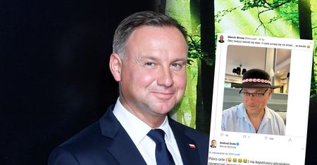 To nie żart. Tak Andrzej Duda skomentował zdjęcie dziennikarza TVN