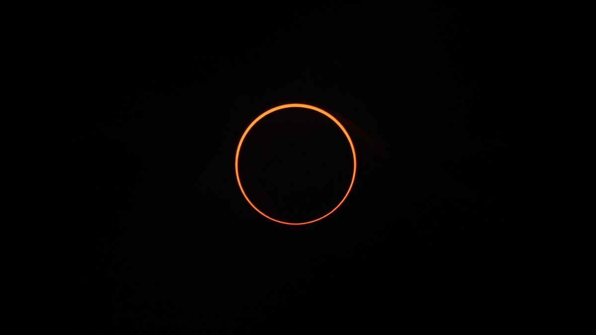 "Pierścień ognia" mogli oglądać tylko nieliczni. 