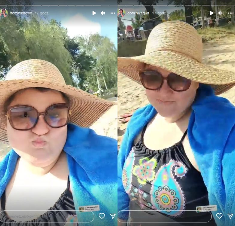 Dominika Gwit chwali się urlopem nad jeziorem