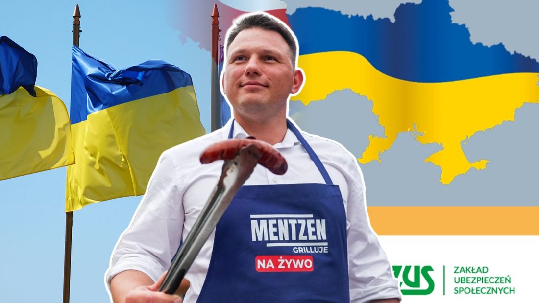Mentzen alarmuje ws. emerytur dla Ukraińców. Czego Polakom nie mówi?