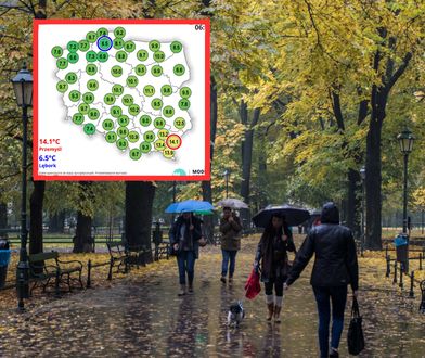 Ponuro i deszczowo. W poniedziałek w pogodzie gorsza strona jesieni