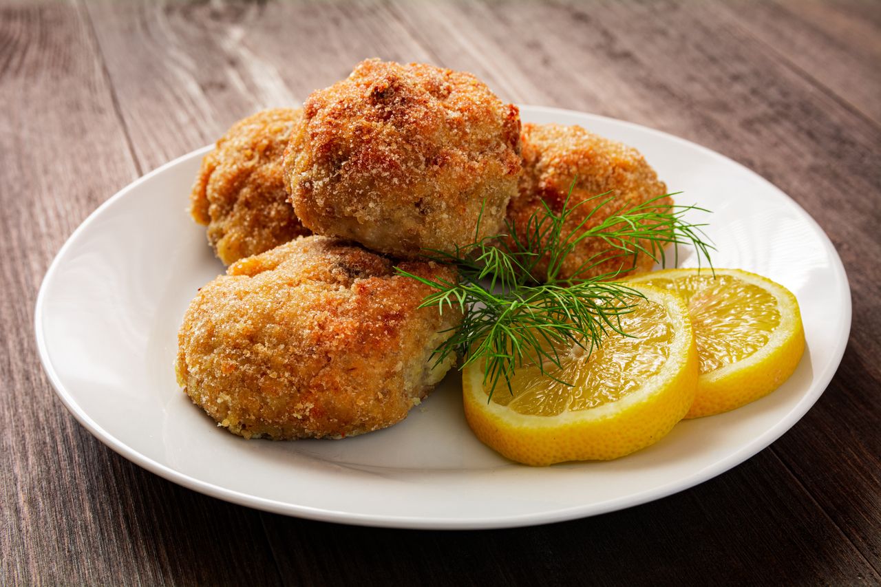 Such cutlets are perfect for a summer dinner.