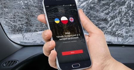 Yanosik dostępny po ukraińsku: praca wielu kierowców Ubera właśnie stała się prostsza
