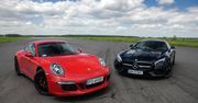 Porsche 911 Carrera 4 GTS i Mercedes AMG GT S - test, opinia, spalanie, cena