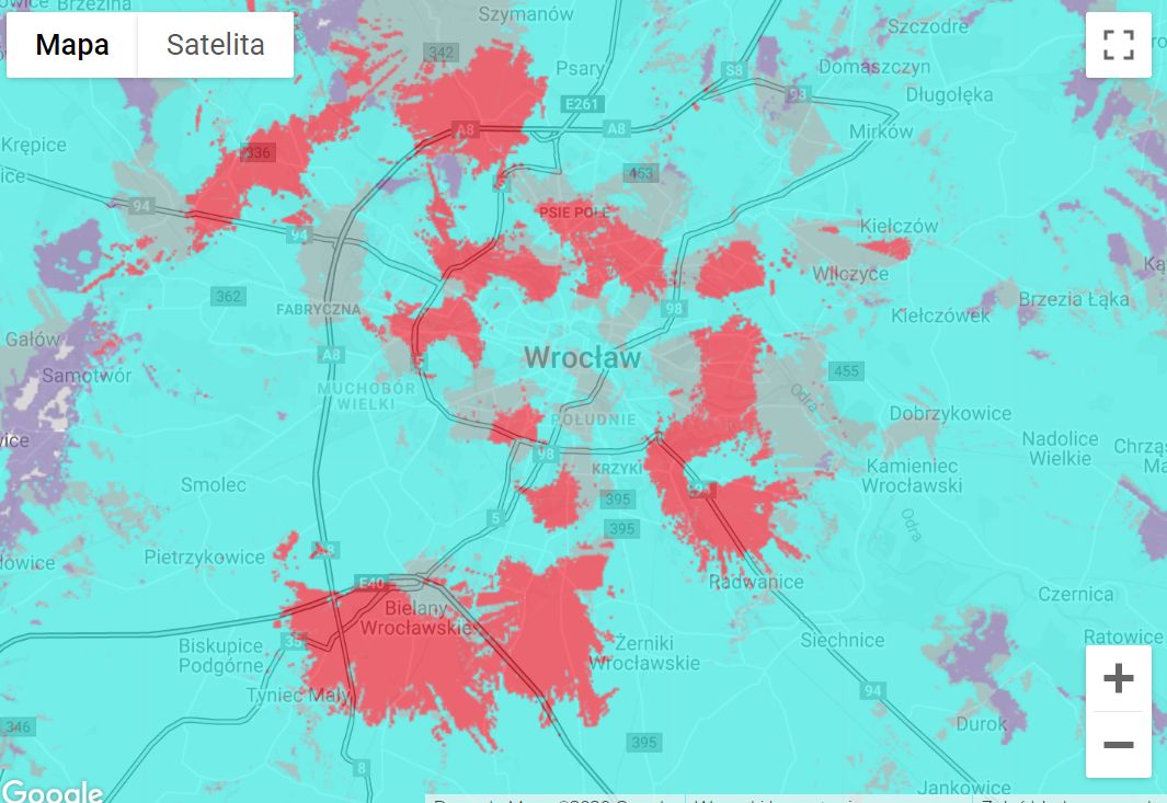 5g W Polsce Ruszyło Mapa Zasięgu Jest Już Dostępna Powstanie Około 1800 Nadajników 0255