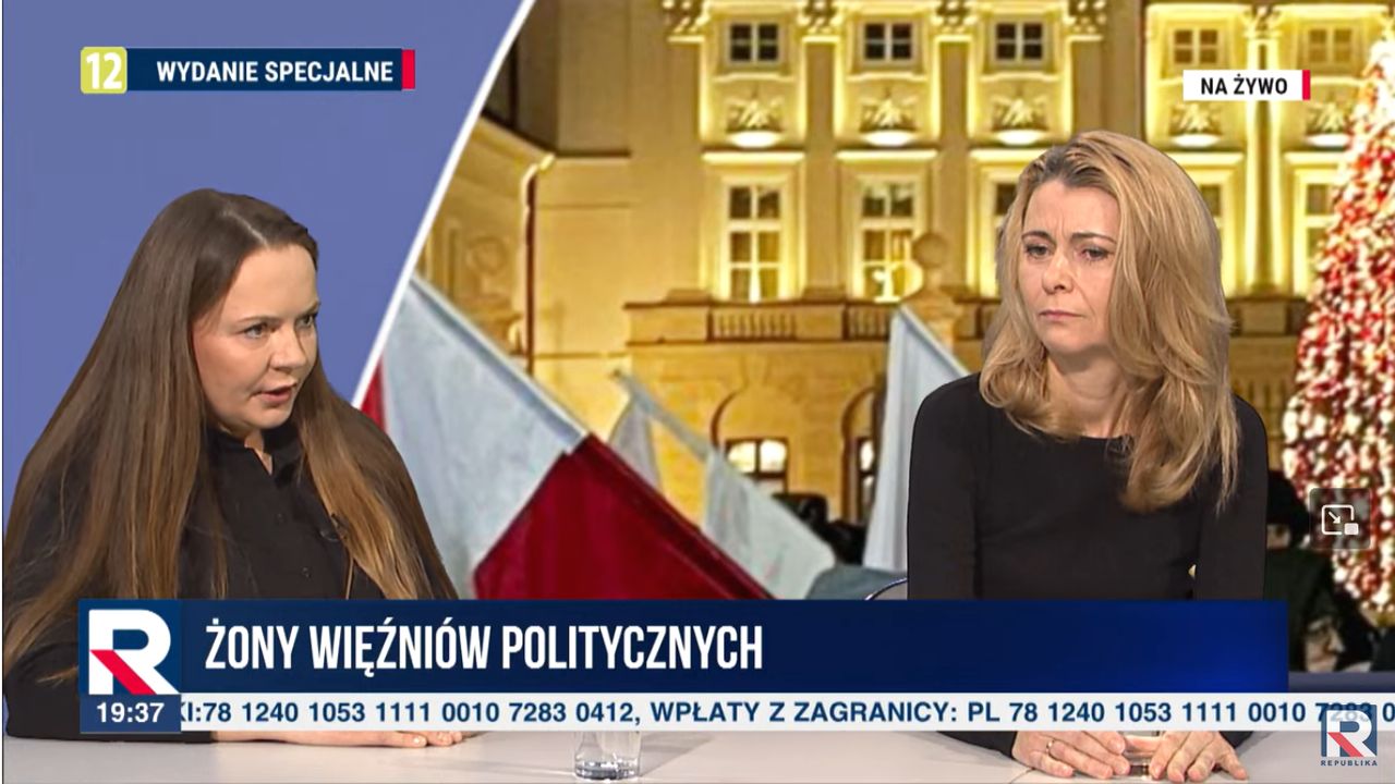 "Nigdy nie pozbawisz go wolności". Żona Kamińskiego zwróciła się do Tuska