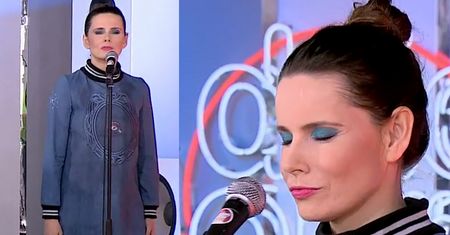Była żona Stuhra śpiewa w Dzień Dobry TVN