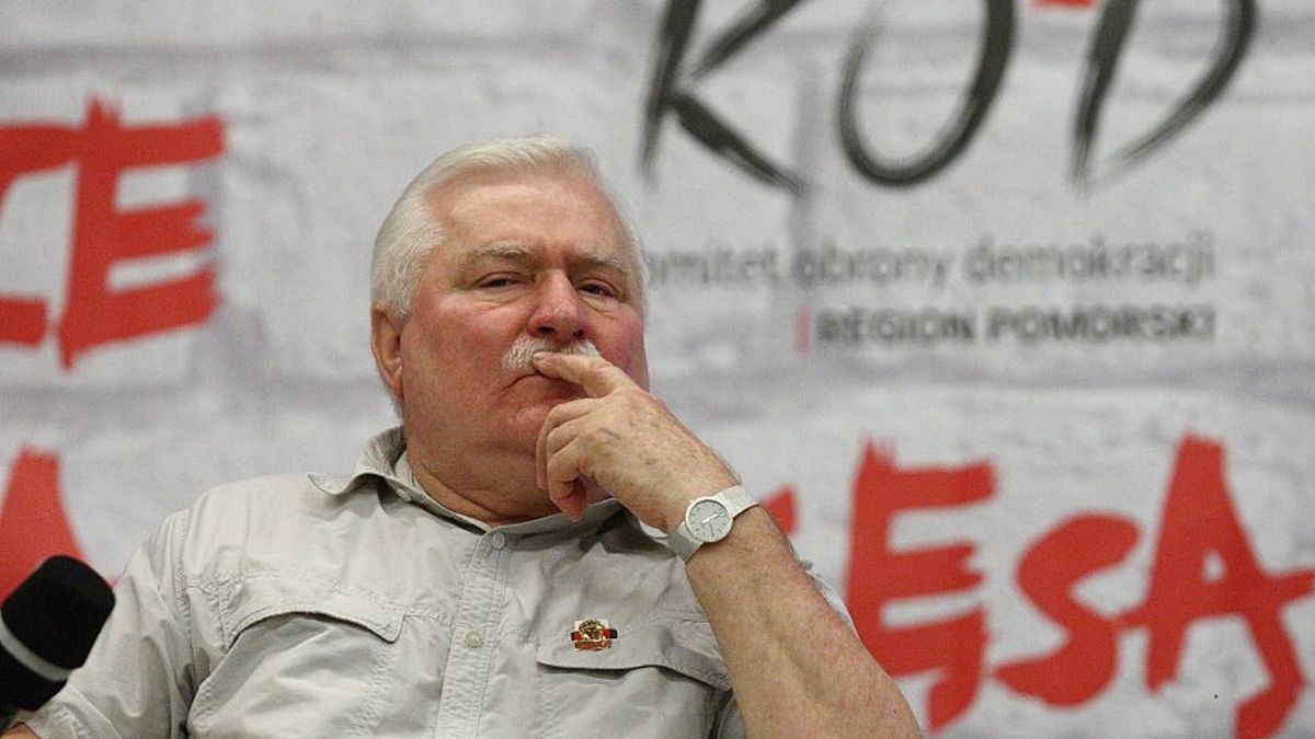 Lech Wałęsa w 2016 roku