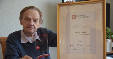 Alojzy Lysko patronem Gminnej Biblioteki Publicznej w Bojszowach. Jest też laureatem nagrody Narrator Dziennika Zachodniego