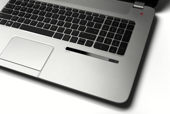 HP Envy 17 Leap Motion SE widok klawiatura czujnik