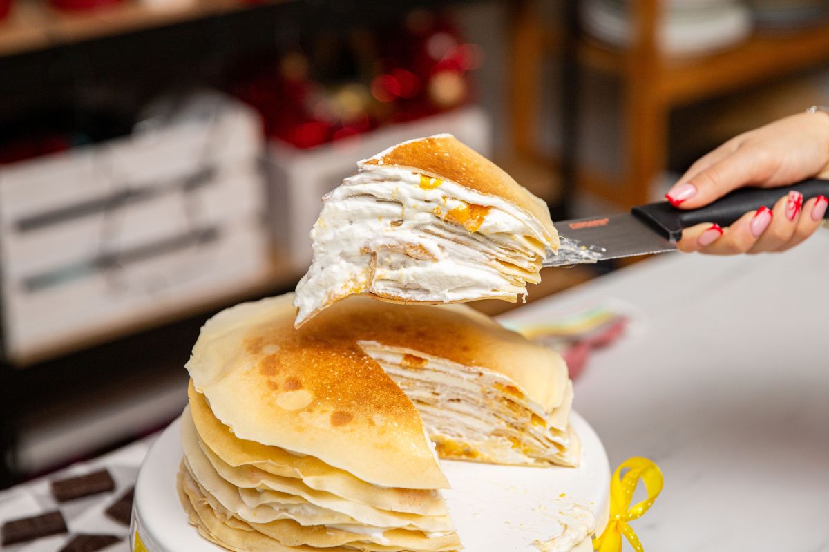 Revolutionize Your Dessert Menu with This Mango Pancake Cake Recipe