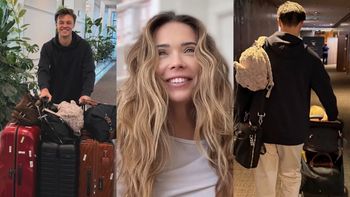 Sandra Kubicka zabrała syna i jego "STEP DADDY'EGO" na wakacje. Obładowany Adam dzielnie pchał wózek: "A chciał tylko pójść na kawę..."